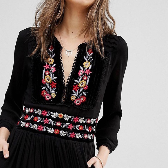 Free People Dresses & Skirts - EUC Free People Flora Midi Dress w/ POCKETS